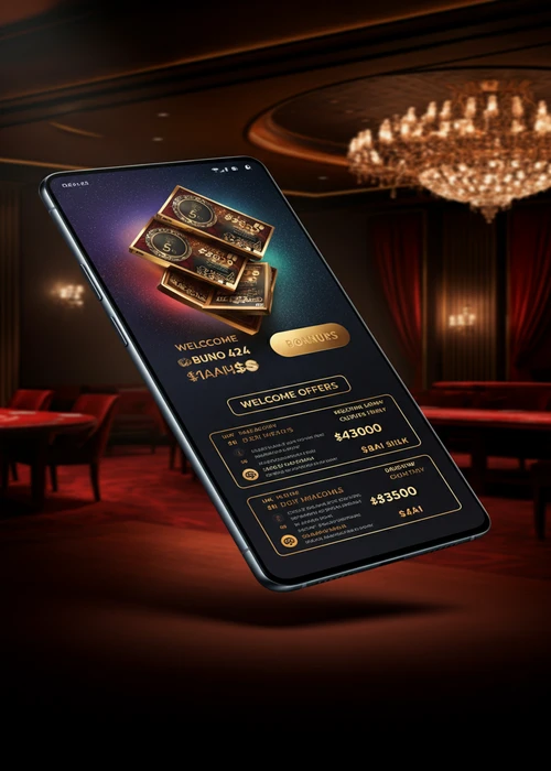 Infographie détaillant le package de bienvenue Prince Ali Casino avec les bonus de 100% sur les trois premiers dépôts jusqu'à 3000€.